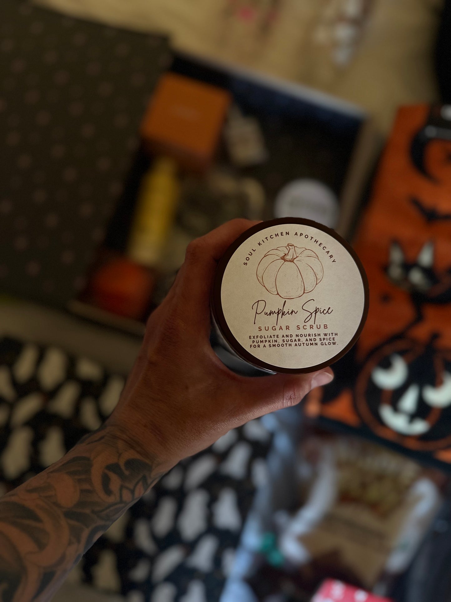 Halloween gift, fall gift, girls gift, best friend gift, gift, self care, body care, Halloween boo basket