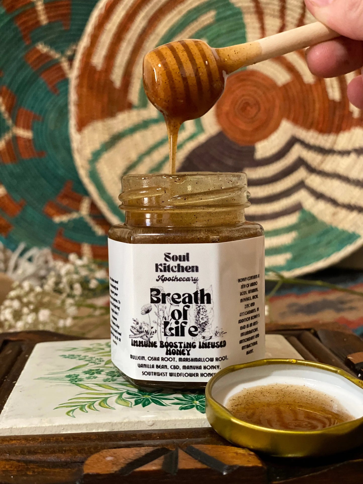 Breath of Life Infused Honey Soul Kitchen Apothecary