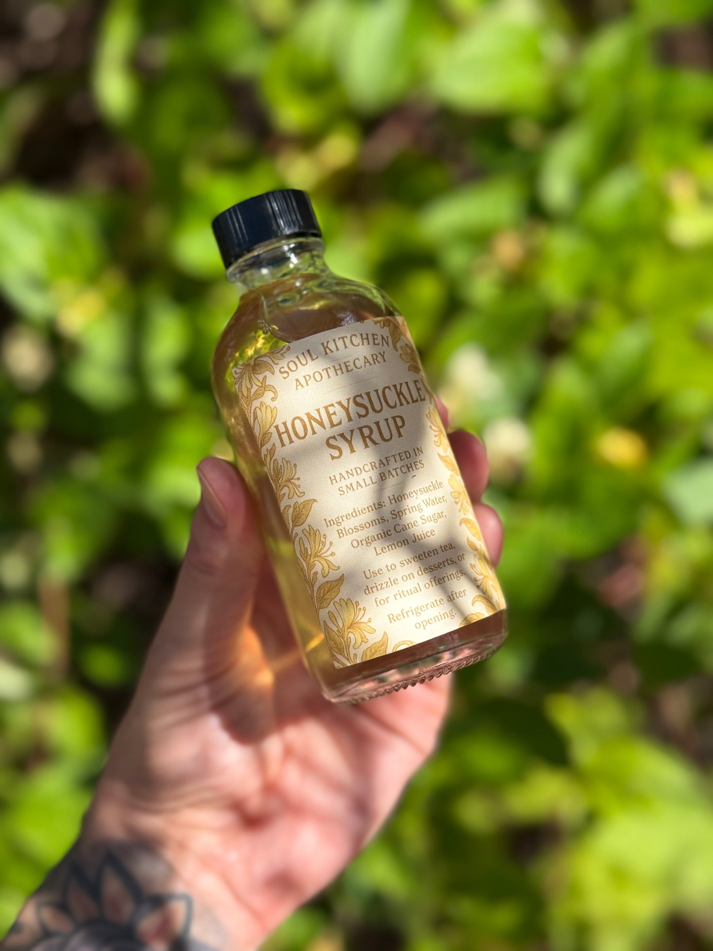 Honeysuckle Syrup