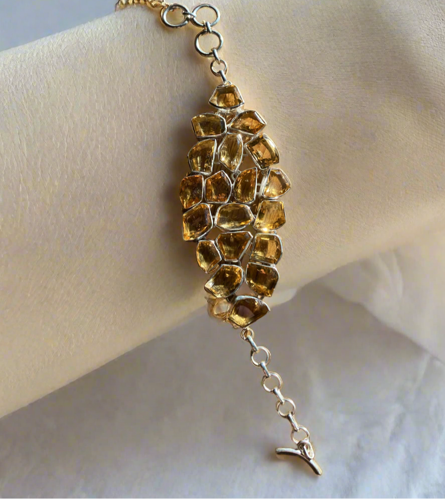Citrine Crystal Bracelet