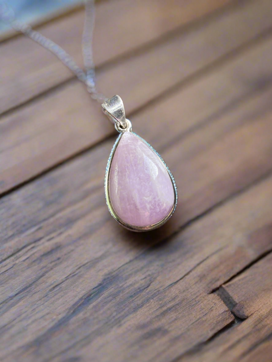 Pink Kunzite, Crystal Pendant, Pink, luxury crystal jewelry, Sedona, rare crystals, pink crystal,
