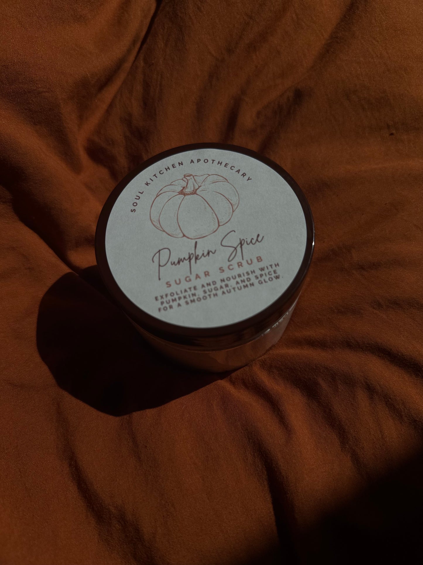 Moisturizing whipped sugar scrub for dry skin