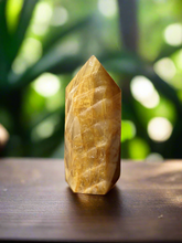 Load image into Gallery viewer, Golden Healer Quartz Tower – Master Healer Crystal for Wellness, Abundance, and High Vibration Energy
