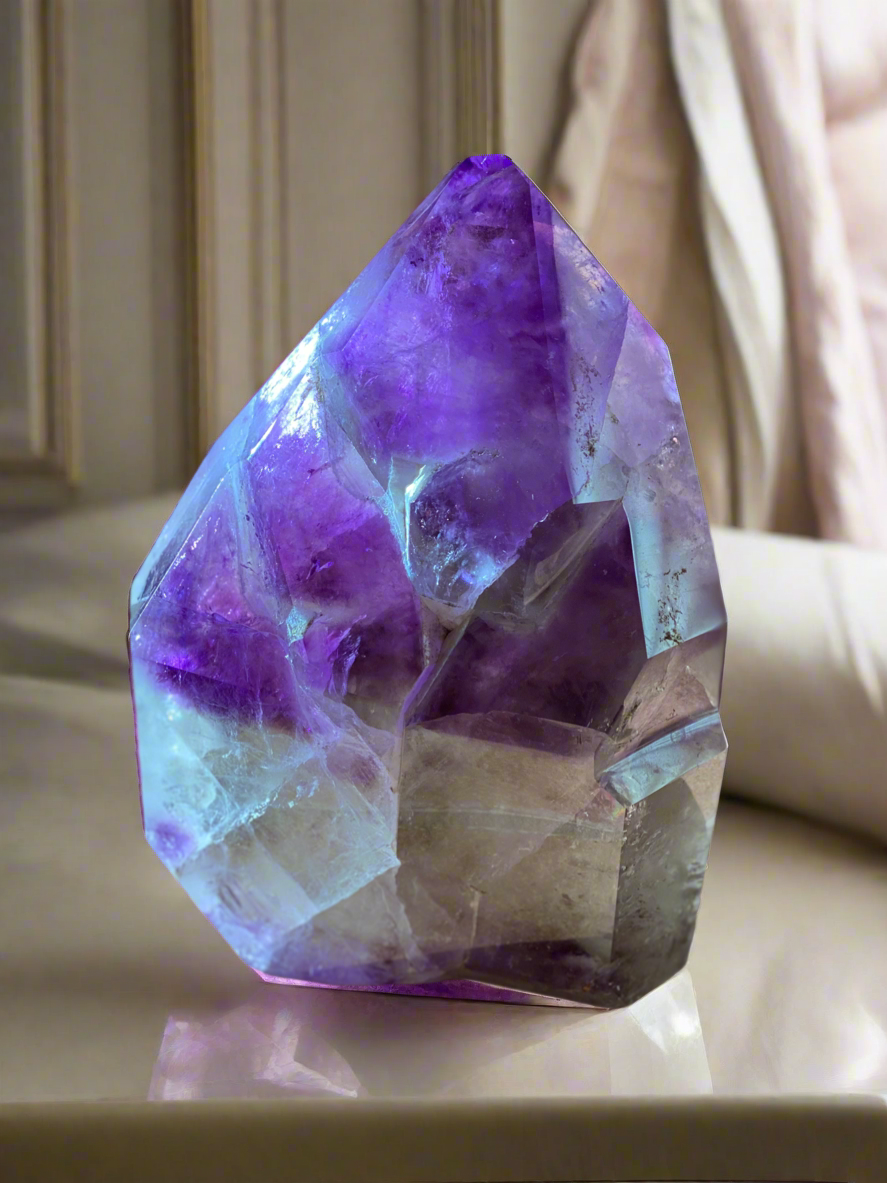 Bedside Amethyst Crystal