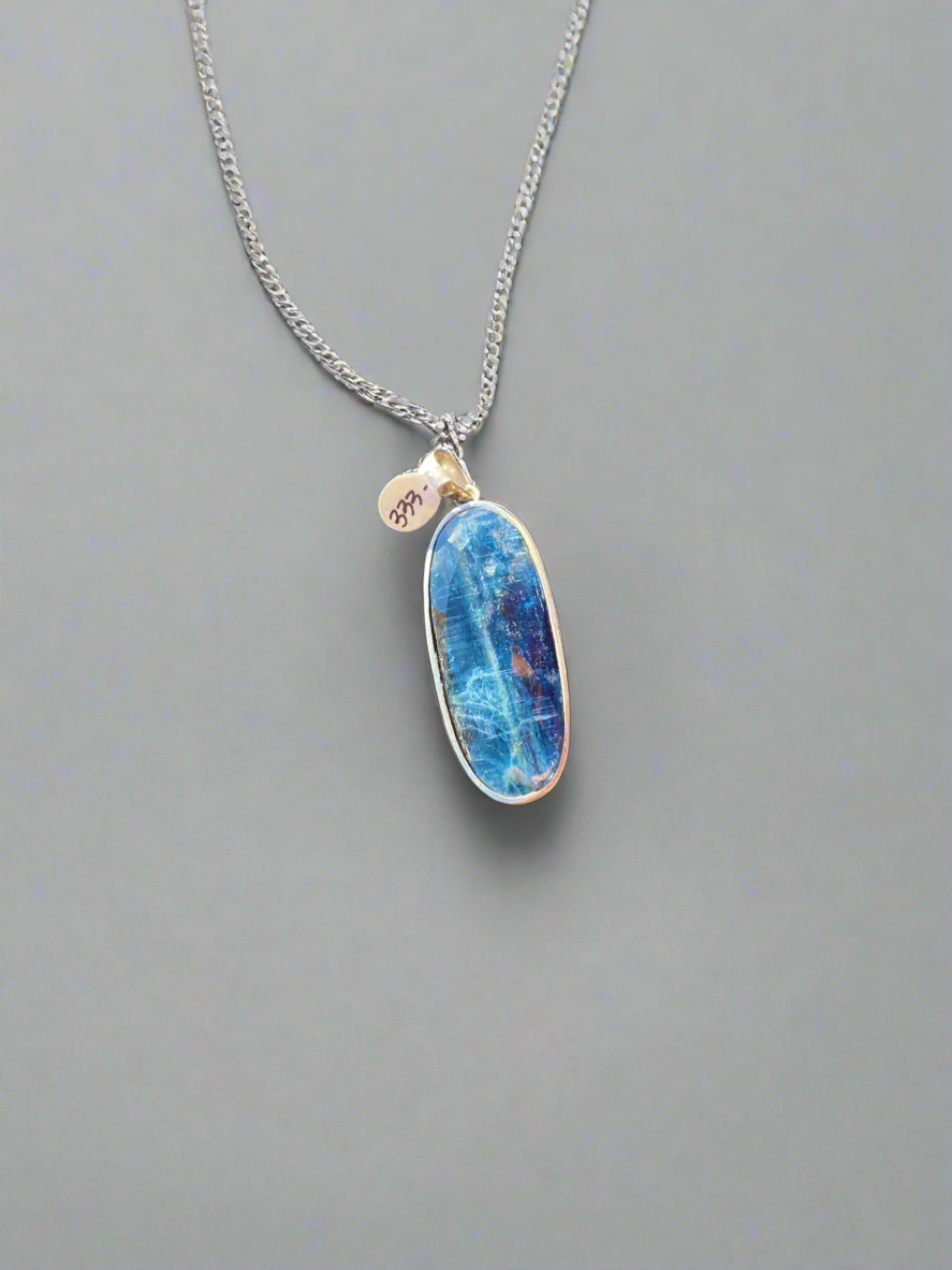 Rare Blue Kyanite Pendant
