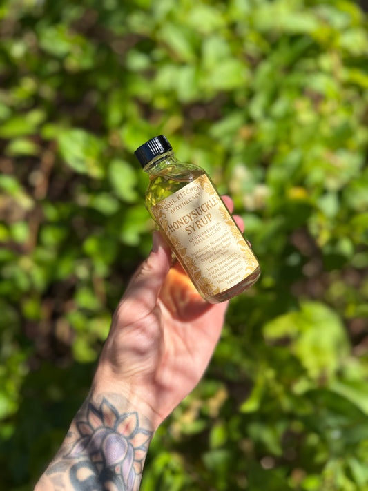 Honeysuckle Syrup