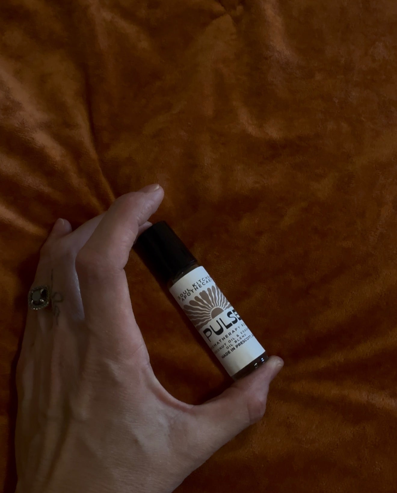 PULSE Aromatherapy Roller | Vanilla, Coconut, Sandalwood Oil Blend | Limited Edition