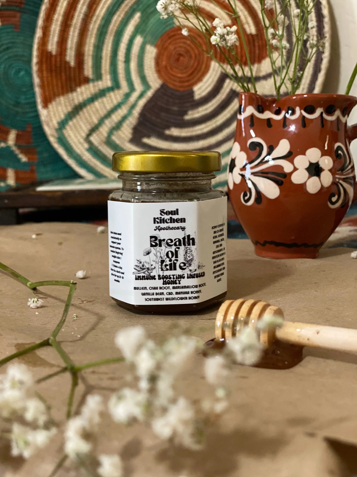 Breath of Life                                                    Infused Honey Soul Kitchen Apothecary