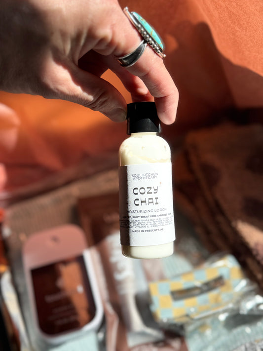 Cozy Chai Lotion | Goat’s Milk & Chai Moisturizing Body Lotion
