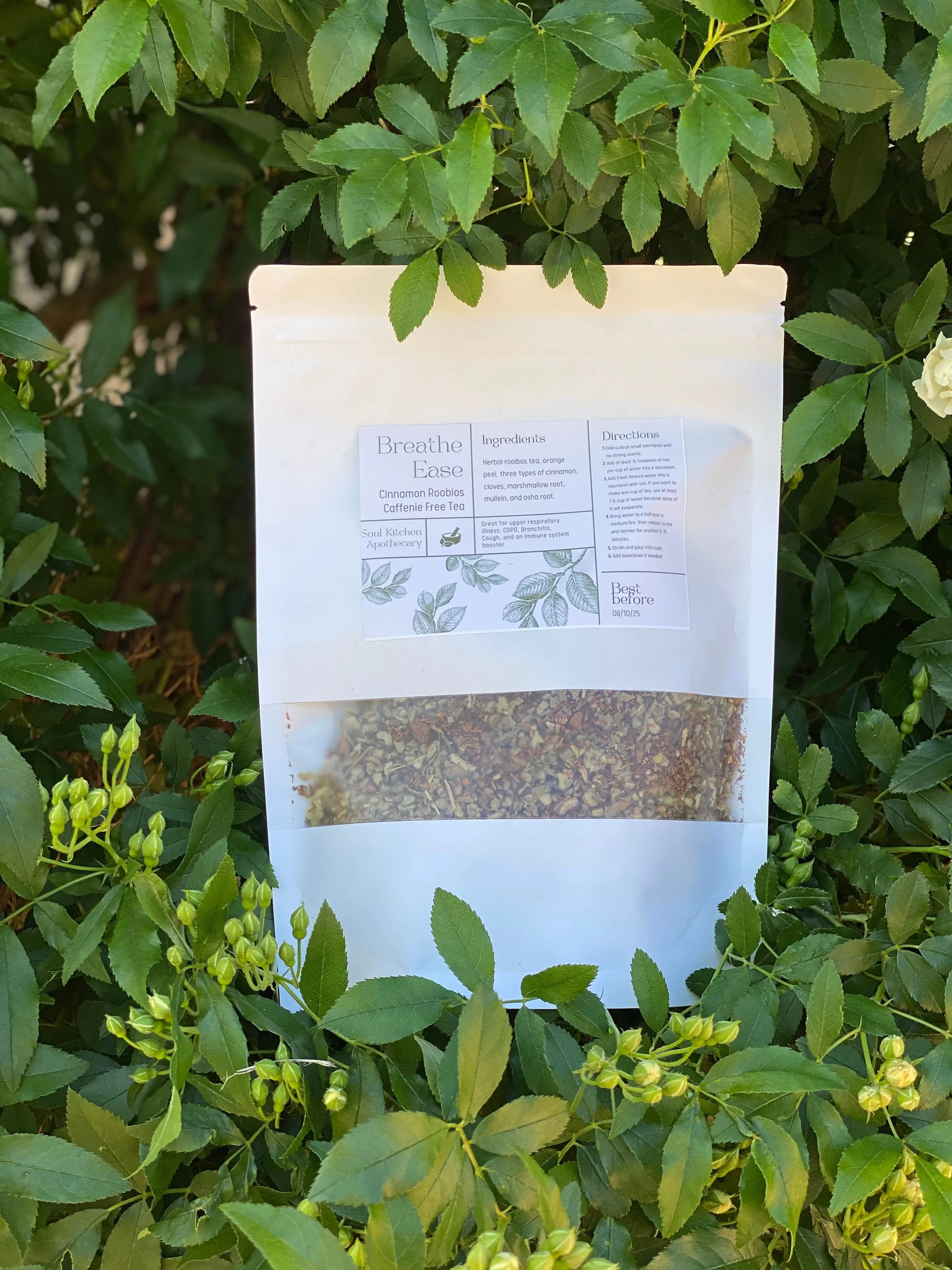 Breathe Ease Tea Soul Kitchen Apothecary