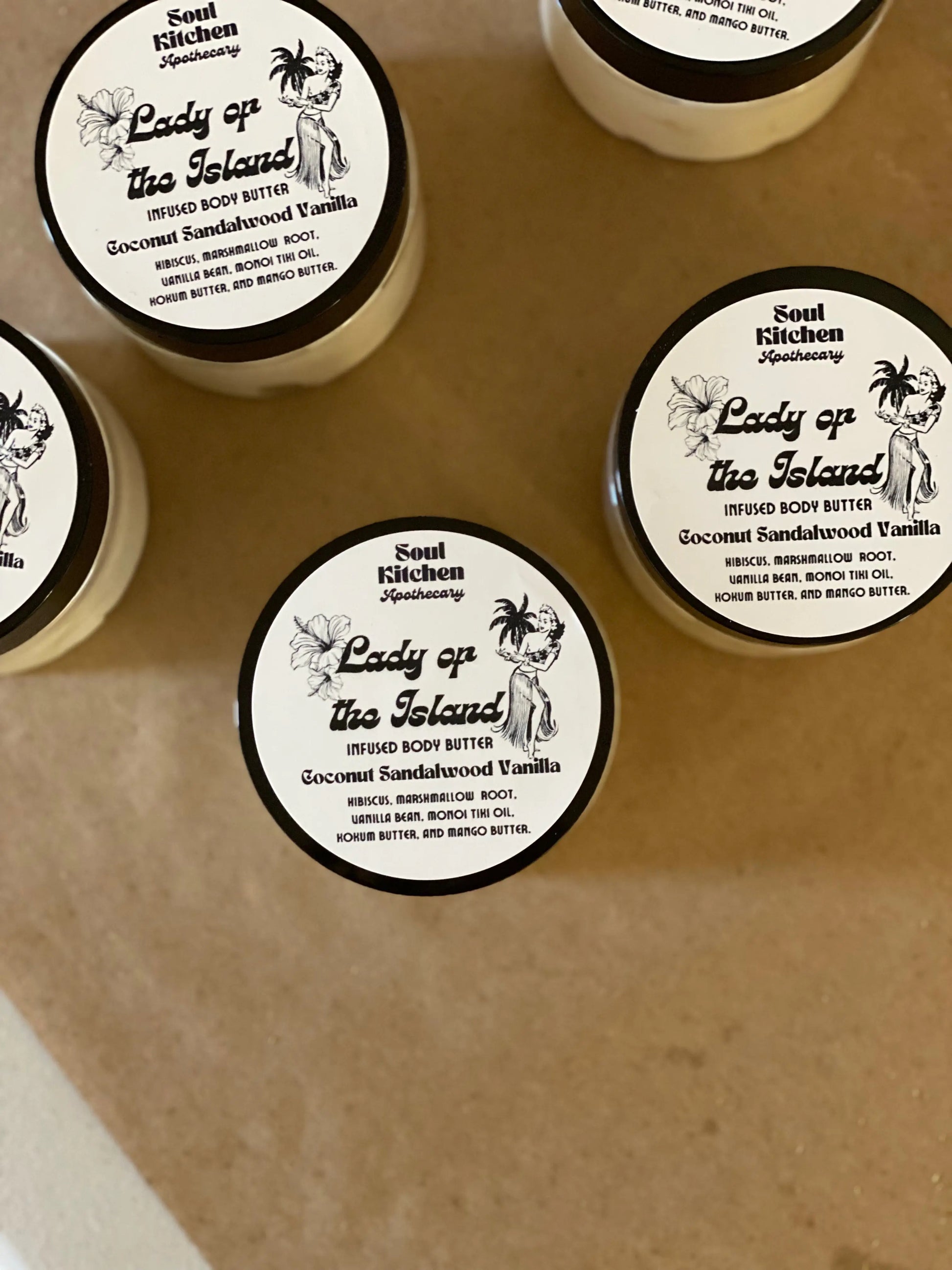 Lady of the Island Body Butter Soul Kitchen Apothecary