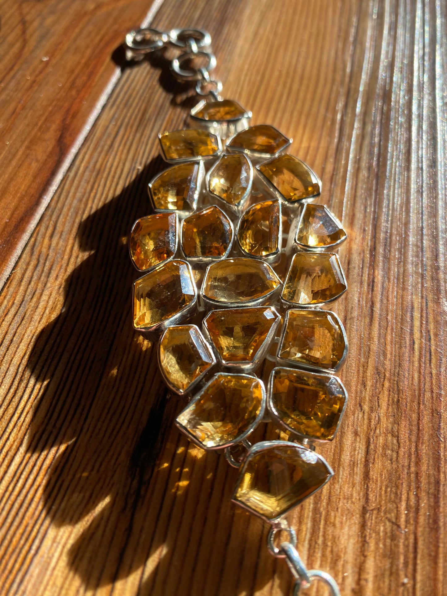 Citrine Crystal Bracelet