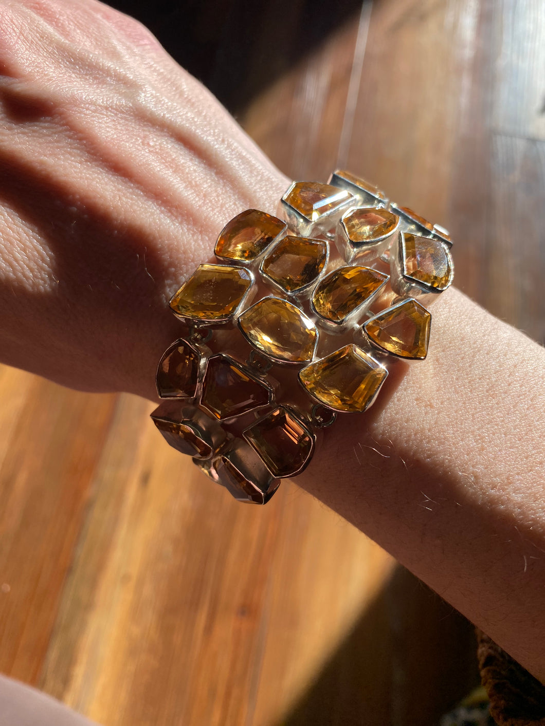 Citrine Crystal Bracelet