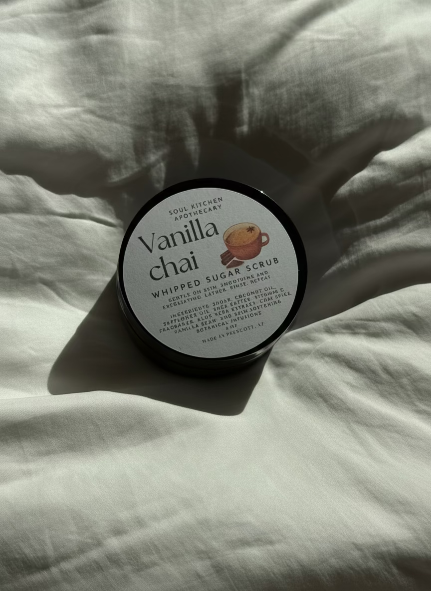 Vanilla Chai Whipped Sugar Scrub