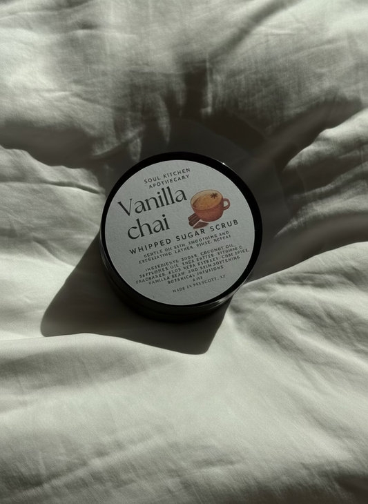 Vanilla Chai Whipped Sugar Scrub